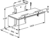 Pressalit 4000 Changing Table