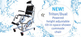 Triton Dual Shower/Commode Chair