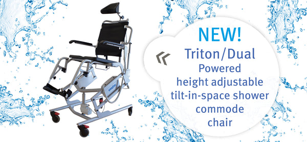 Triton Dual Shower/Commode Chair